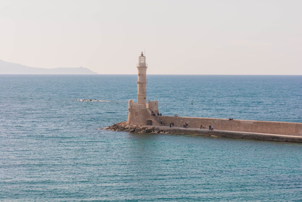 The bay of Chania, Crete (one of the cities I visited) - Photo by Ilias Nickolarakis)