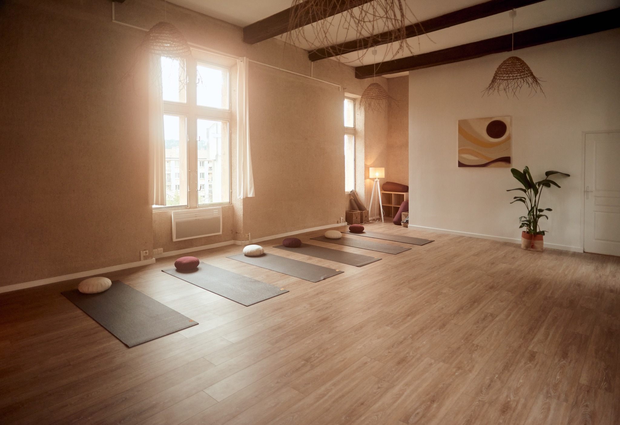 My beautiful new yoga studio!